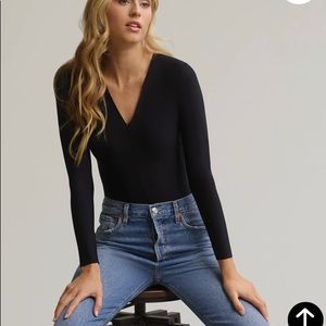 COMMANDO - NWT Butter Longsleeve V-Neck Bodysuit